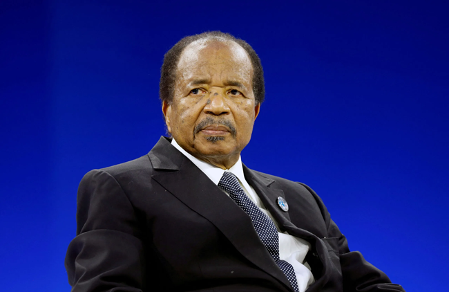 Paul Biya Cameroon's President